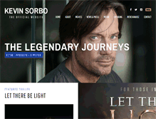 Tablet Screenshot of kevinsorbo.net